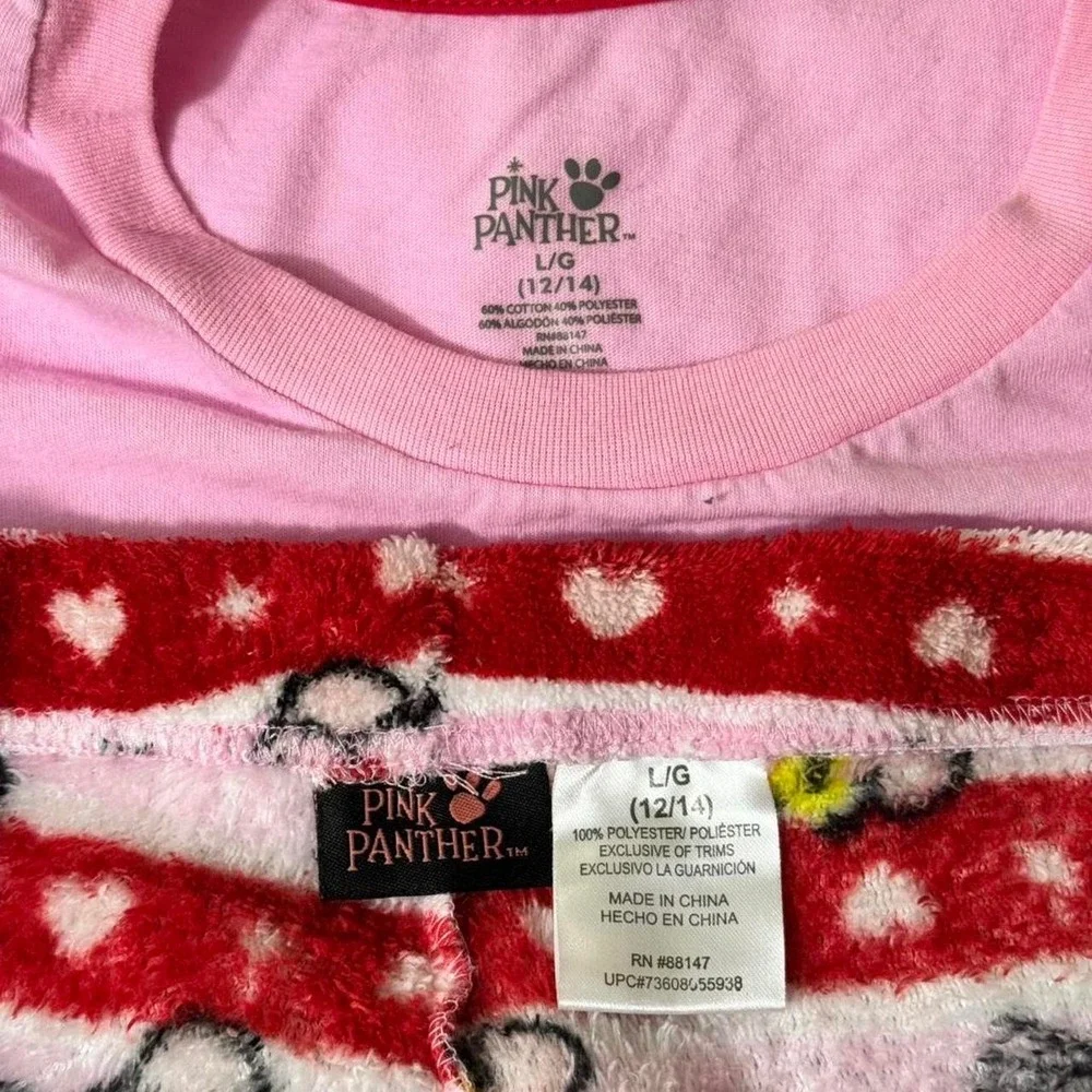 Pjs set pink panther